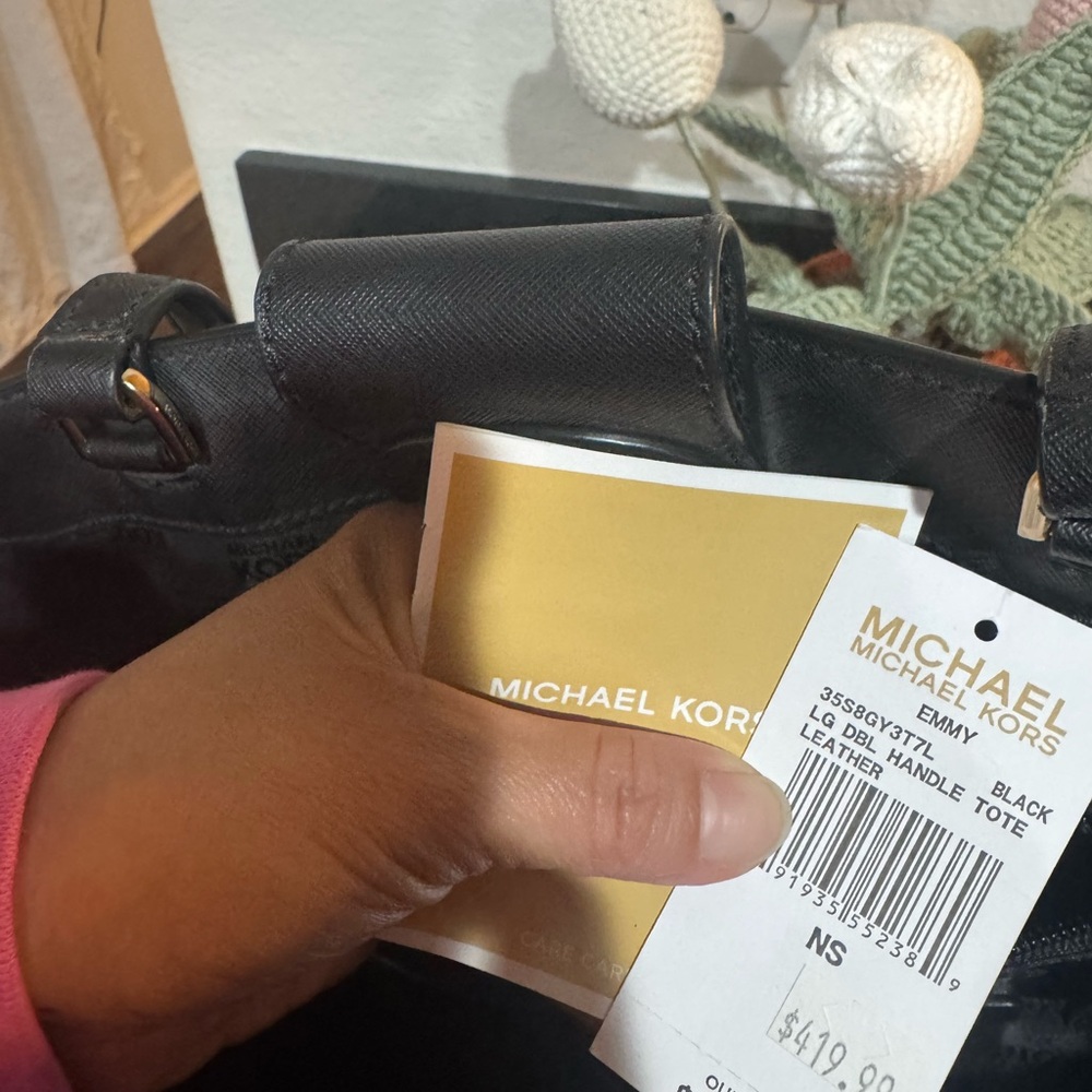 Michael Kors Charcoal Gray Tote - Picture 8 of 11